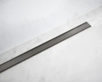 Carrodrain Cayman rigole de douche avec grille 900 mm - Smoke - hauteur d'encastrement 60 mm - débit 31 l/min