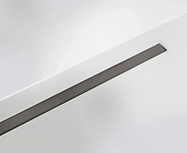 Carrodrain Liquid rigole de douche avec grille 900 mm - Smoke - débit 31 l/m