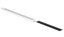 Carrodrain Twiggi Extra rallonge 300 mm - Titanium