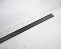 Carrodrain Cayman rigole de douche 600 mm - Titanium - hauteur 60 mm - débit 31 l/m