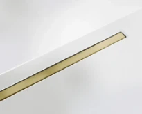 Carrodrain Liquid rigole de douche 600 mm - Champagne - débit 31 l/m