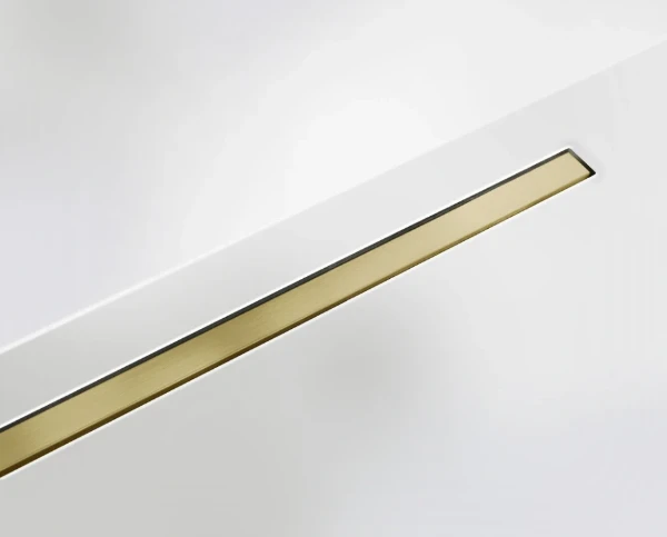 Carrodrain Liquid rigole de douche 700 mm - Champagne - débit 31 l/m