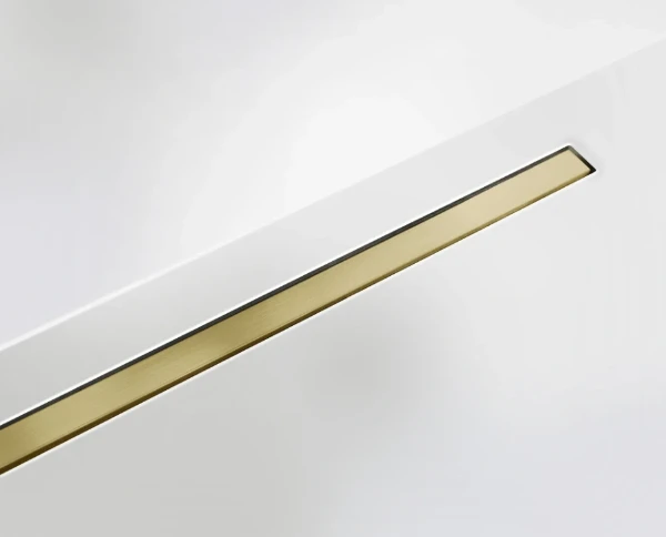 Carrodrain Liquid rigole de douche 800 mm - Champagne - débit 31 l/m
