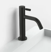 Clou Freddo 2 robinet eau froide - bec 120 mm - zwart mat - version haute