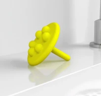 CLOU Mini Wash Me bouchon en silicone, jaune