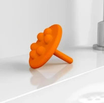CLOU Mini Wash Me bouchon en silicone, orange