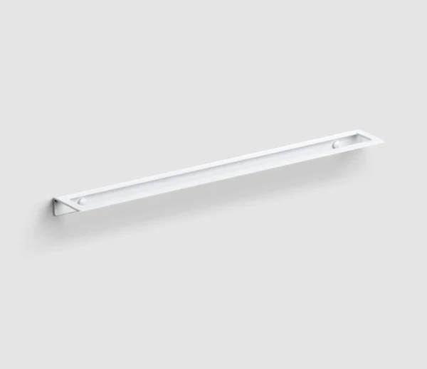 Clou fold porte-serviette, poudre blanc mat