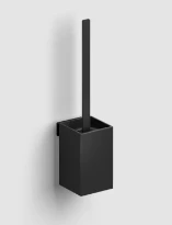 Clou Fold porte-brosse - montage mural - noir mat