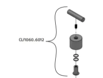 CLOU Manette, chromé pour Freddo 4