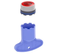 CLOU Perlateur avec clé pour mélangeur libre pour baignoire Kaldur et Xo CL/06.04012.29 et CL/06.04013.29