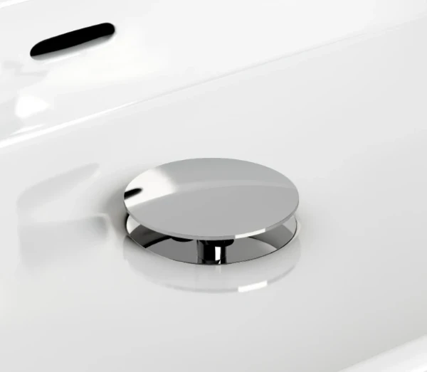 HI/PO10.30 CLOU Pollux plug met afdekkap, rvs gepolijst