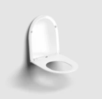 Clou Inbe abattant - blanc brillant - softclose - quick release