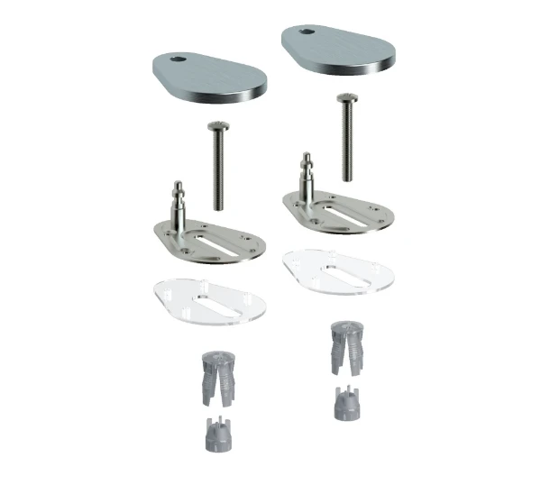 CLOU Set de de fixation pour abattant InBe IB/04.06050