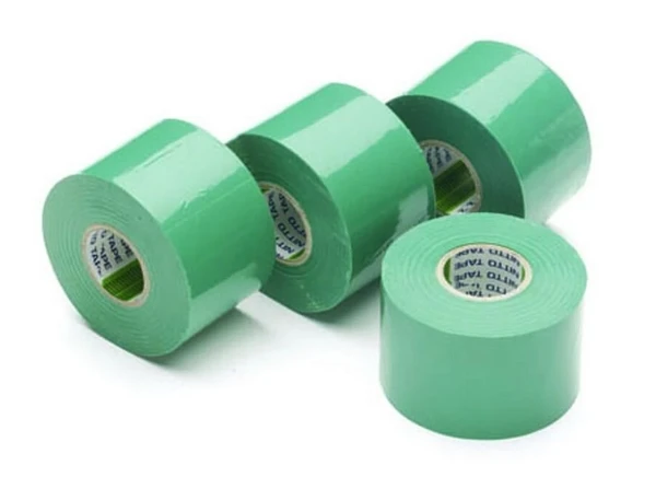 Nitto 21A kleefband 50 mm (rollengte 20m) - groen - prijs per rol - isolatietape voor HVAC, koelleidingen en electro