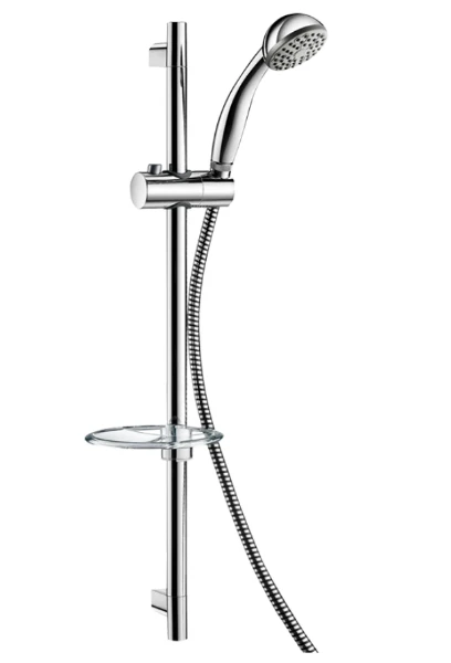 DELABIE Ensemble de douche monojet avec barre Ø22