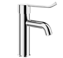 DELABIE Mit. lavabo EP H.95 L.105, sans tirette, levier Hygiène