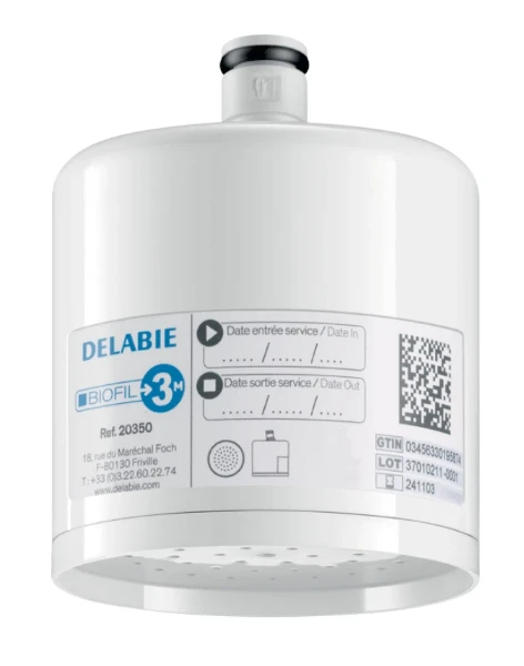 Delabie BIOFIL Filtre robinet 3M stérile à jet douchette