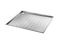 Delabie receveur de douche 900 x 900 x 30 mm - RVS 304 mat
