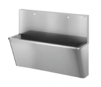 DELABIE Auge chirurgic. HYGIENE L.1400 2 trous rob Ø22 Inox 304 sat.