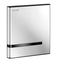 DELABIE TEMPOMATIC 4 urinoir encastré Inox poli, pile 6V - kit 2/2
