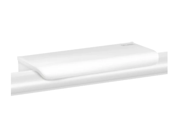 DELABIE Tablette pour barre blanc mat