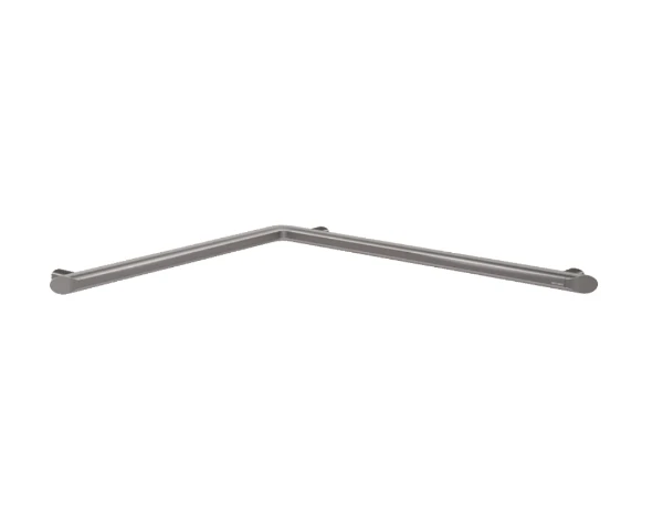 Delabie Barre d'angle 2 murs Be-Line Ø35 695x695 alu anthracite