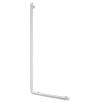DELABIE Barre de maintien en L Be-Line Ø35 H.1130 aluminium blanc