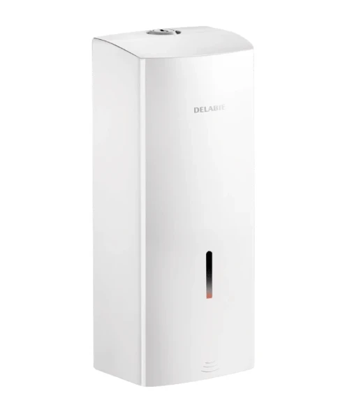 DELABIE Distri. électronique de savon liquide 1L Inox 304 blanc