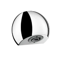 DELABIE ROUND pomme de douche inviolable M1/2" pour panneau 1-15mm