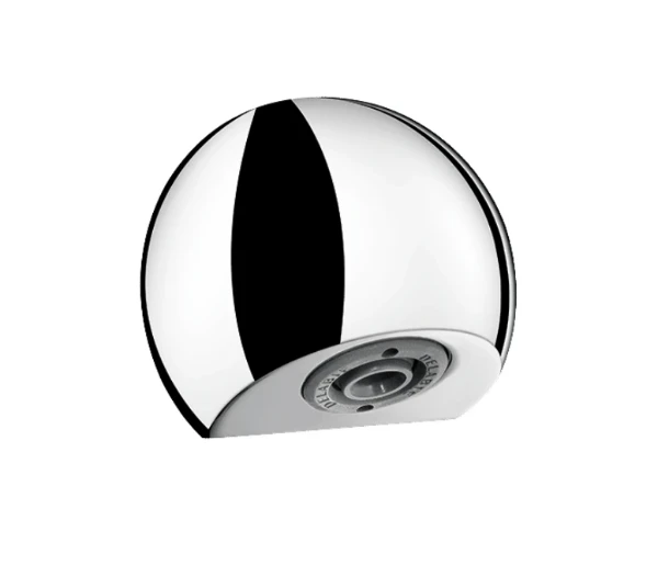DELABIE ROUND pomme de douche inviolable M1/2" TC 230mm