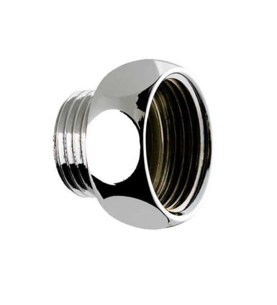 DELABIE 10 x Verchroomde reducties M3/8" F1/2"