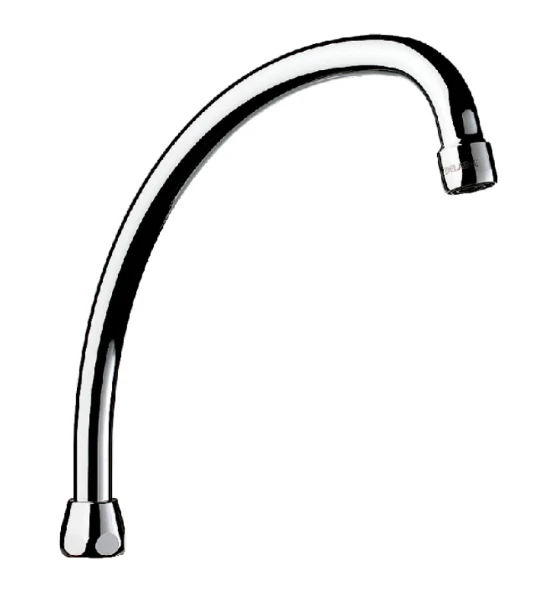 DELABIE Univ zwanenhalsuitl. F1/2" L.200 H.185 regelb straalbr.