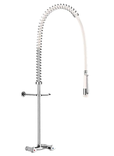 DELABIE Comb. prélvg blanc mural av mél. + dchette 433000, ss rob.