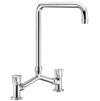 DELABIE Mél.s/plage EA 100-240, croisillon à clapet, bec L.300 H.340