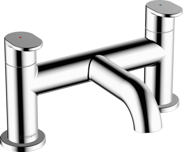 Hansgrohe Vernis Blend mitigeur bain 2-trous op badrand  - chromé