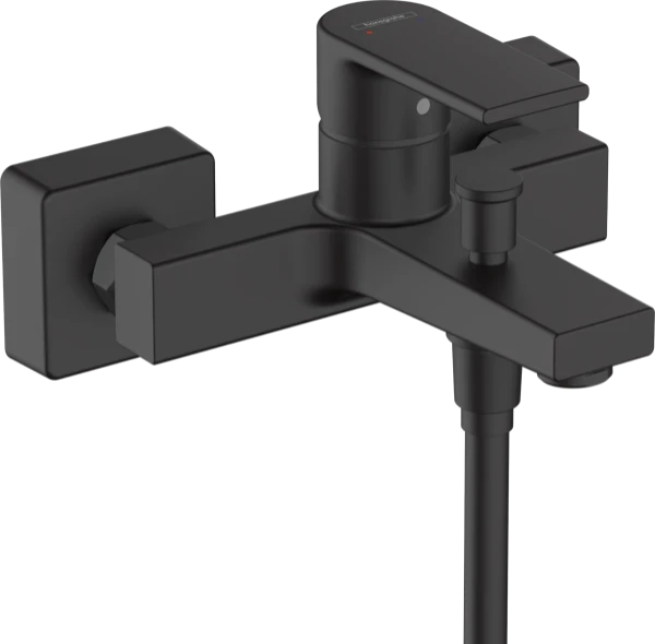Hansgrohe Vernis Shape mitigeur bain - noir mat