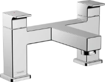 Hansgrohe Vernis Shape mitigeur bain 2-trous op badrand  - chromé