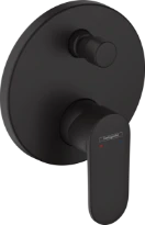 Hansgrohe Vernis Blend mitigeur bain modèle encastré avec aérateur - noir mat