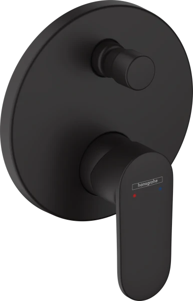 Hansgrohe Vernis Blend mitigeur bain modèle encastré avec aérateur - noir mat