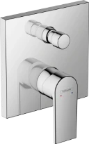 Hansgrohe Vernis Shape mitigeur bain mono-commande encastré avec aérateur  - chromé