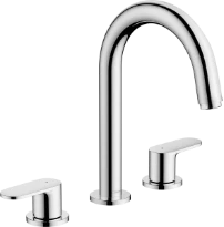 Hansgrohe Vernis Blend mitigeur lavabo 3-trous vidage automatique  - chromé