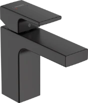 Hansgrohe Vernis Shape 100 mitigeur lavabo vidage automatique - noir mat