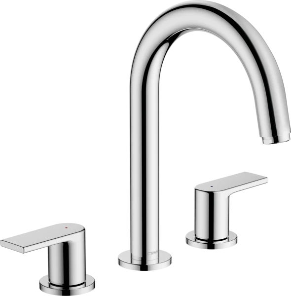 Hansgrohe Vernis Shape mitigeur lavabo 3-trous vidage automatique  - chromé