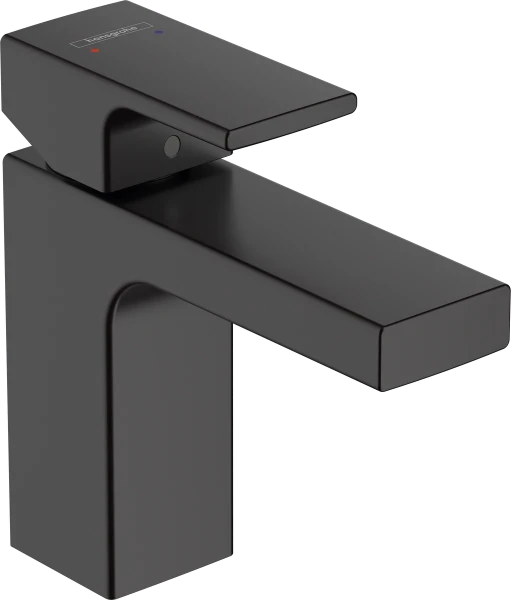 Hansgrohe Vernis Shape 100 mitigeur lavabo sans vidage - noir mat