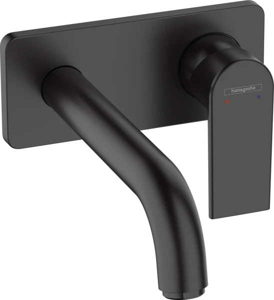Hansgrohe Vernis Shape mitigeur lavabo encastré 2-trous - noir mat