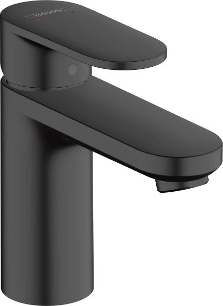 Hansgrohe Vernis Blend 100 mitigeur lavabo 'brass' sans vidage - noir mat