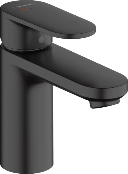 Hansgrohe Vernis Blend 100 mitigeur lavabo CoolStart avec vidage automatique - noir mat