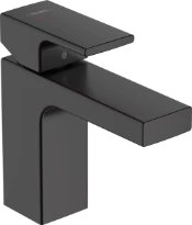 Hansgrohe Vernis Shape 100 mitigeur lavabo CoolStart avec vidage automatique - noir mat