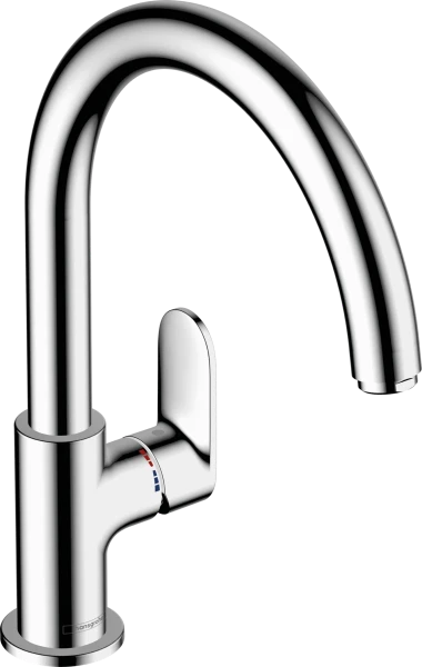 Hansgrohe Vernis Blend M35 robinet de cuisine bec pivotant - chromé