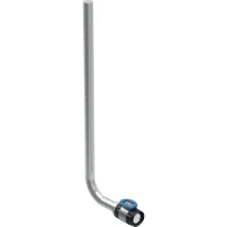 Coude de raccordement métallique Geberit FlowFit 90°: Matériau=Bronze au silicium sans plomb (CuZn21Si3P), d=16mm, d1=14mm, L1=30cm